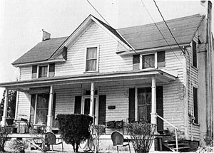 The house in 1978. The Watson Family purchased the house in the mid 1950s.