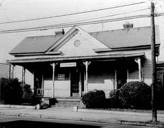 Original site of JA Boys & Girls Club at 508 Fayetteville Street. 